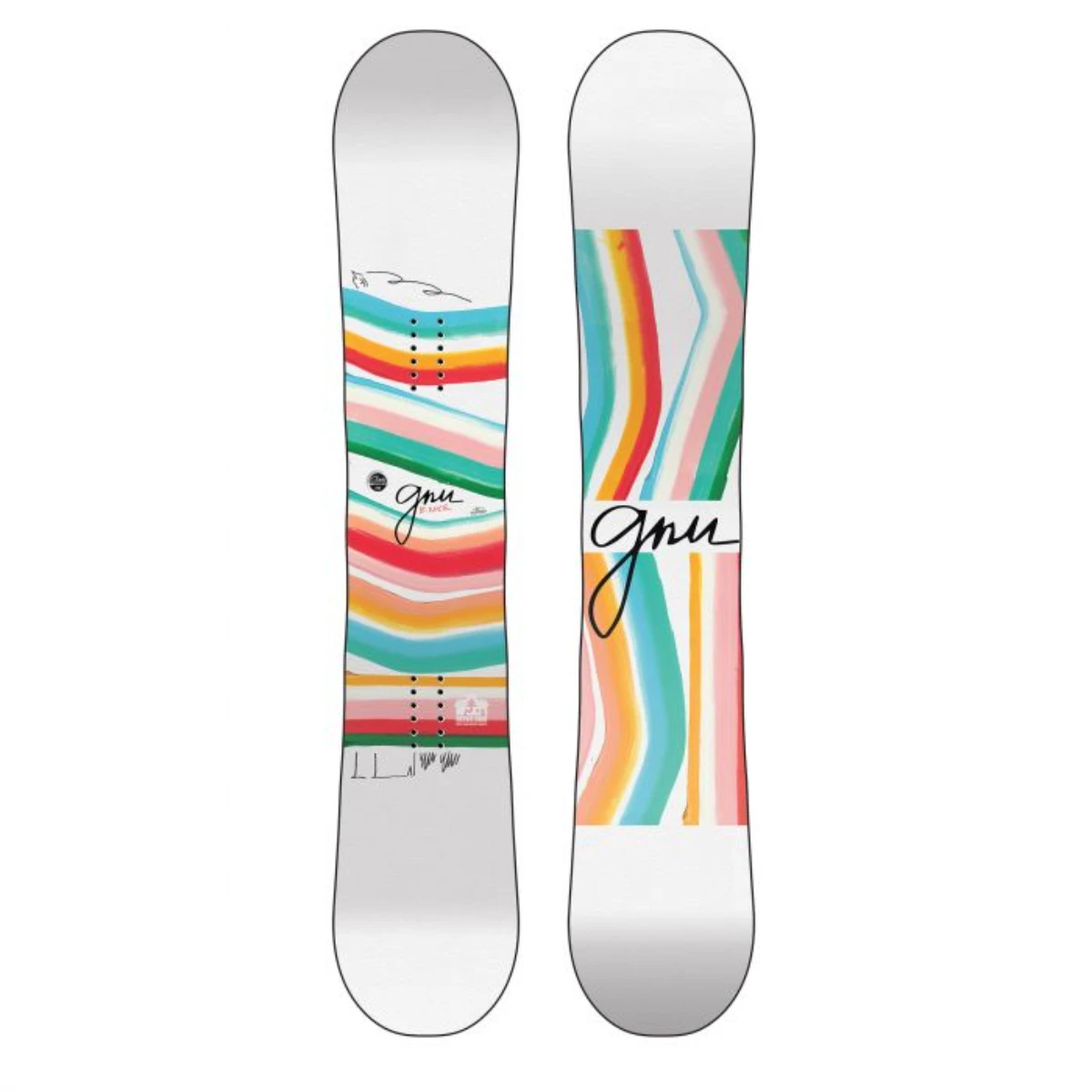 GNU B-Nice Snowboard Womens 1 GNU B-Nice Snowboard Womens